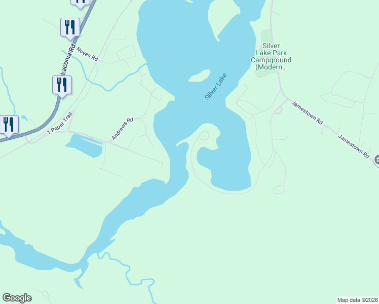 map of restaurants, bars, coffee shops, grocery stores, and more near 167 Gardners Grove Road in Belmont