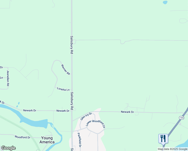 map of restaurants, bars, coffee shops, grocery stores, and more near in West Bend