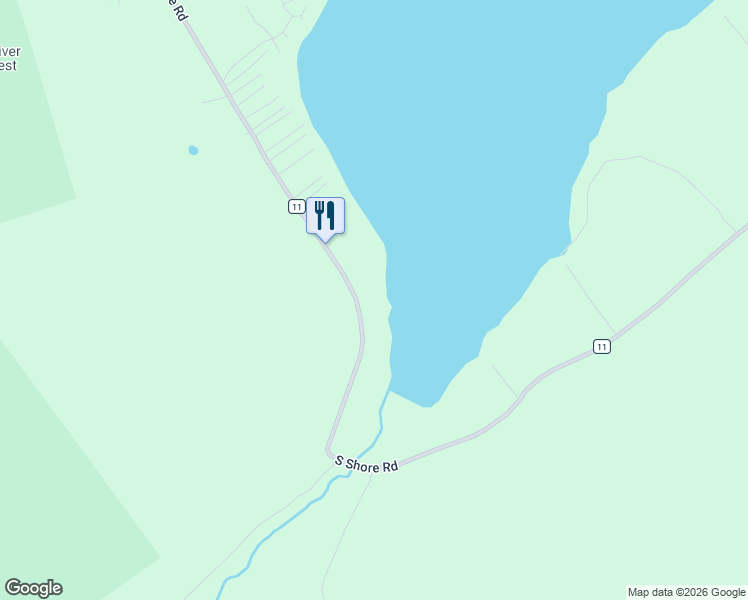 map of restaurants, bars, coffee shops, grocery stores, and more near 188 South Shore Road in Lake Pleasant