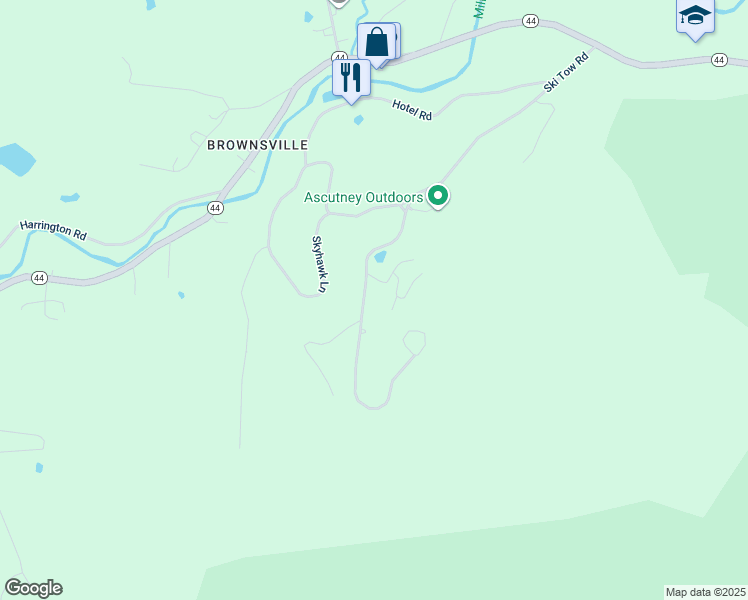 map of restaurants, bars, coffee shops, grocery stores, and more near Mountains Edge Road in West Windsor