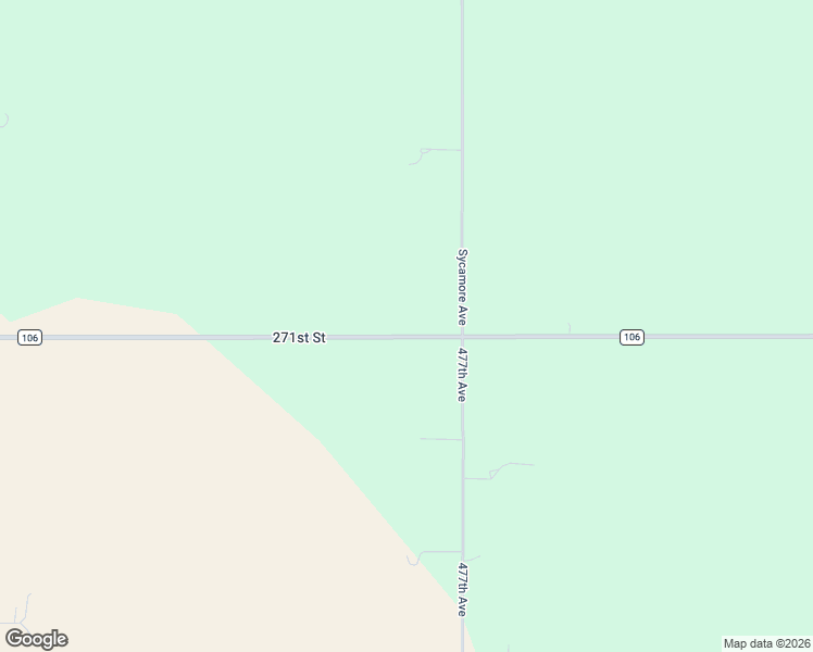 map of restaurants, bars, coffee shops, grocery stores, and more near 47690 271st Street in Sioux Falls