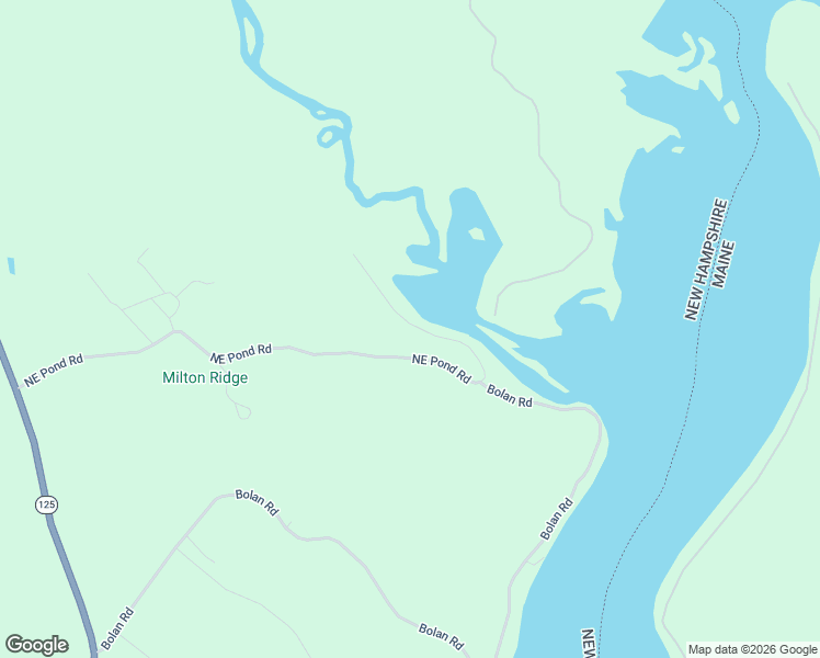 map of restaurants, bars, coffee shops, grocery stores, and more near 267 Northeast Pond Road in Milton