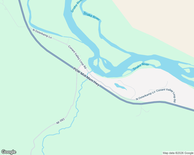 map of restaurants, bars, coffee shops, grocery stores, and more near 179 Conant Valley Loop Road in Swan Valley