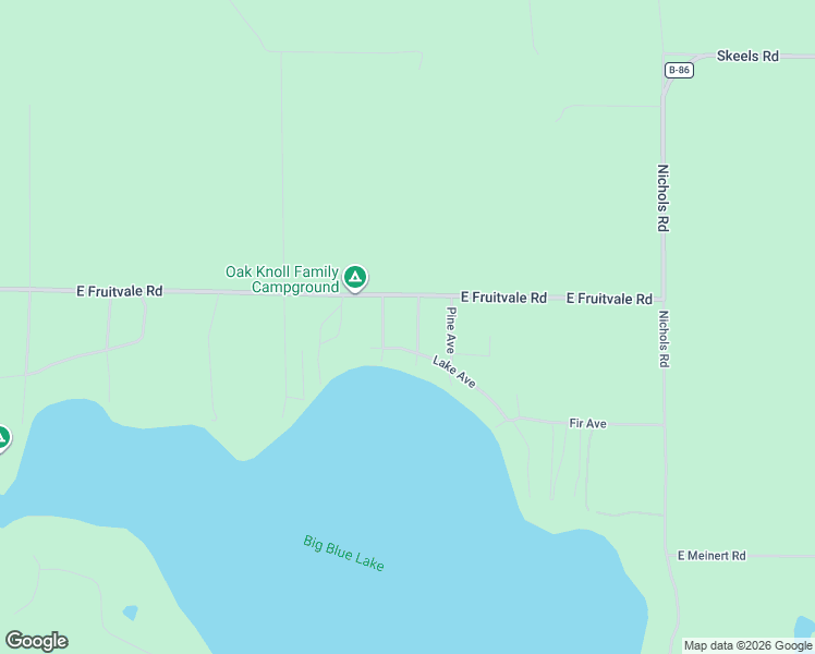 map of restaurants, bars, coffee shops, grocery stores, and more near 11327 Hemlock Street in Holton