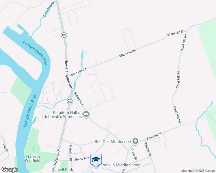 map of restaurants, bars, coffee shops, grocery stores, and more near 8 Dynamic View Drive in Franklin
