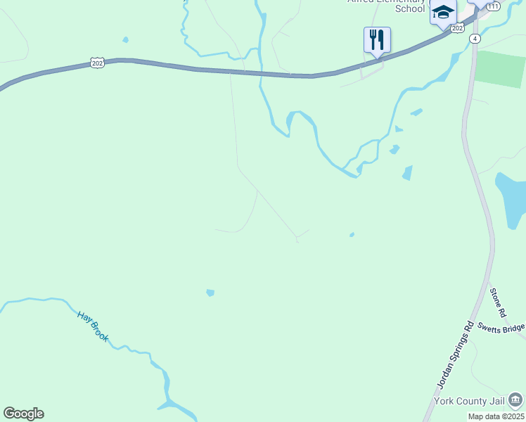 map of restaurants, bars, coffee shops, grocery stores, and more near 93 Bennett Road in Alfred