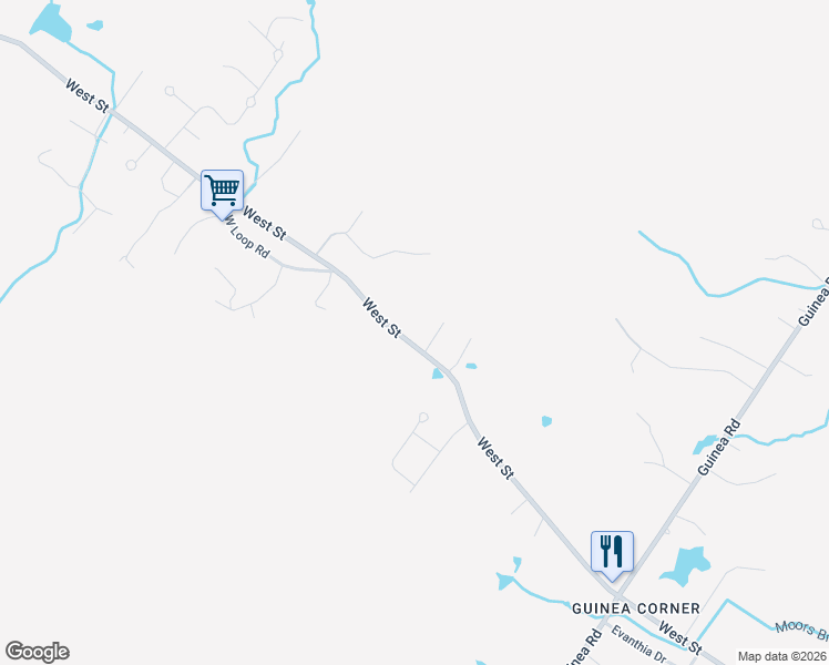 map of restaurants, bars, coffee shops, grocery stores, and more near 215 West Street in Biddeford