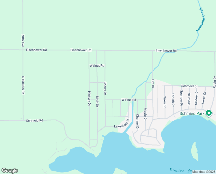 map of restaurants, bars, coffee shops, grocery stores, and more near 11722 Cherry Drive in Lakeview
