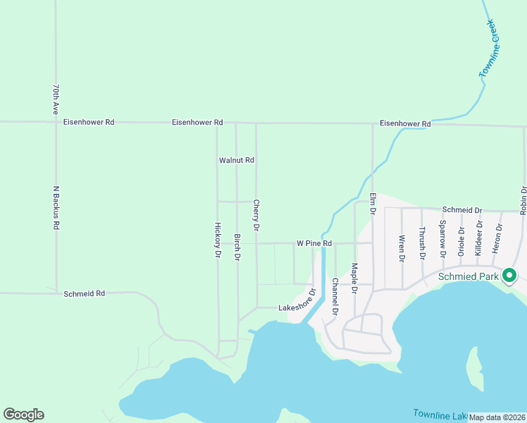 map of restaurants, bars, coffee shops, grocery stores, and more near 11722 Cherry Drive in Lakeview