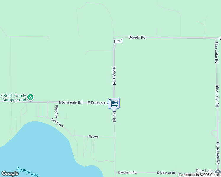map of restaurants, bars, coffee shops, grocery stores, and more near 11495 Nichols Road in Holton