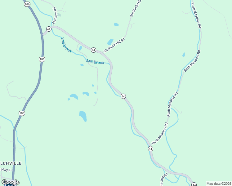 map of restaurants, bars, coffee shops, grocery stores, and more near 4455 Vermont 44 in West Windsor