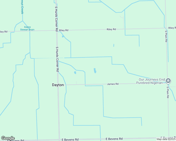 map of restaurants, bars, coffee shops, grocery stores, and more near 3665 James Road in Caro