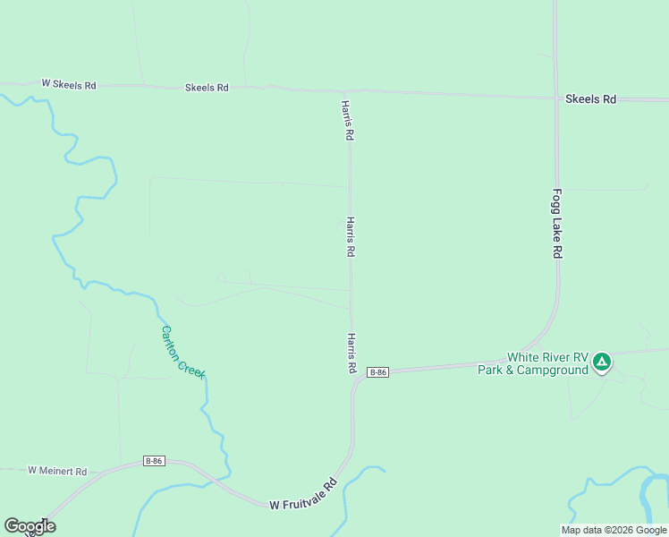 map of restaurants, bars, coffee shops, grocery stores, and more near 11455 Harris Road in Montague