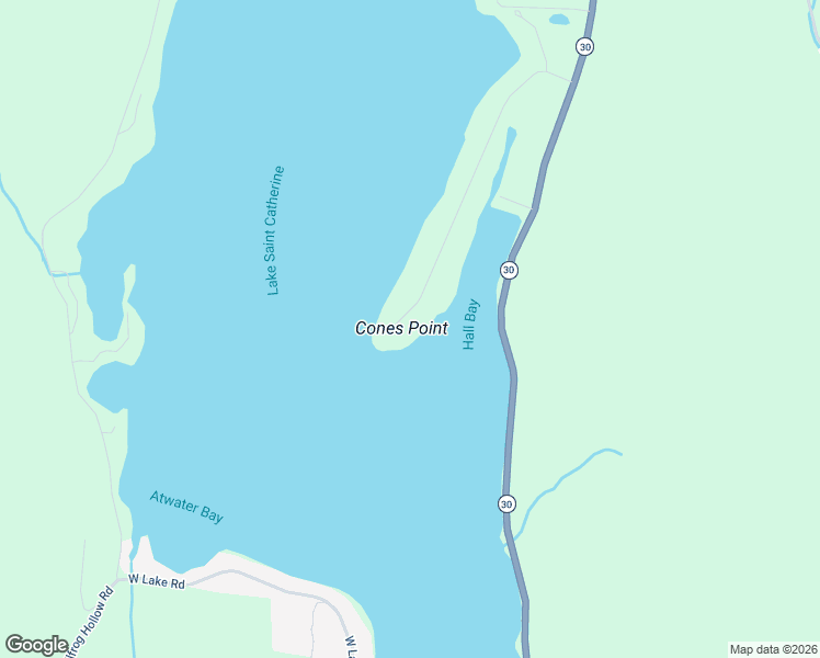 map of restaurants, bars, coffee shops, grocery stores, and more near 631 Cones Point Road in Poultney