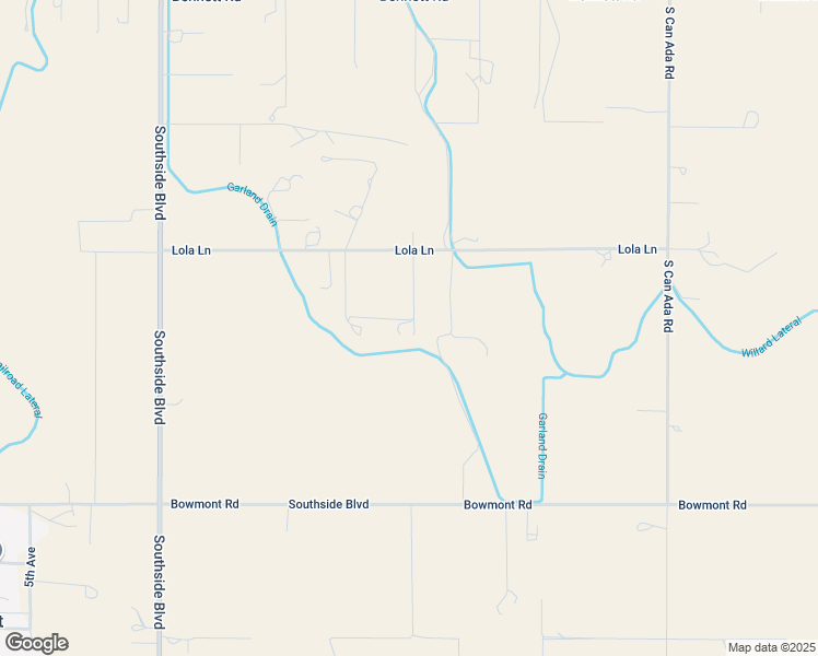 map of restaurants, bars, coffee shops, grocery stores, and more near 6515 Lola Lane in Nampa