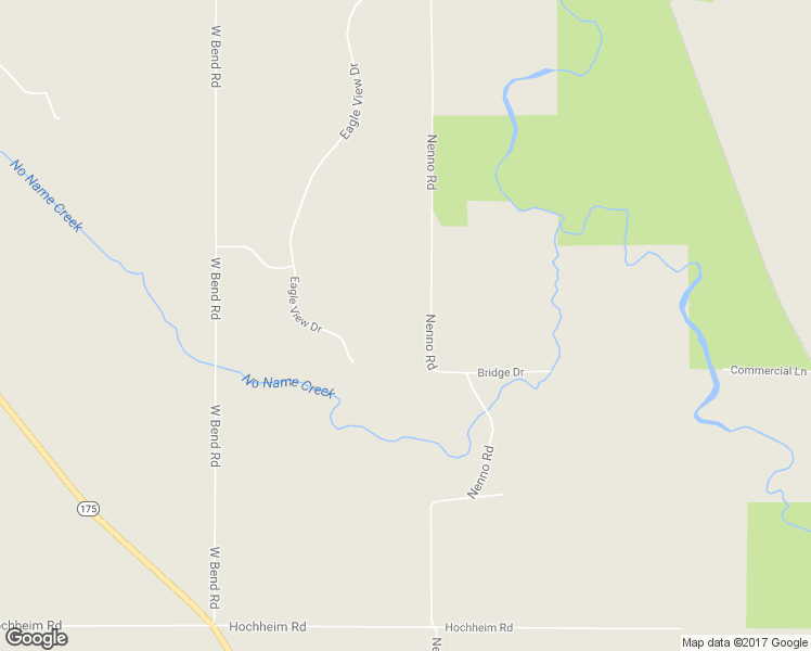 map of restaurants, bars, coffee shops, grocery stores, and more near 7525 Nenno Road in Allenton