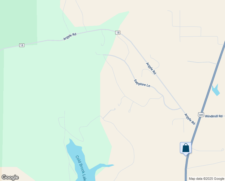 map of restaurants, bars, coffee shops, grocery stores, and more near 12883 Ruby Lane in Hot Springs