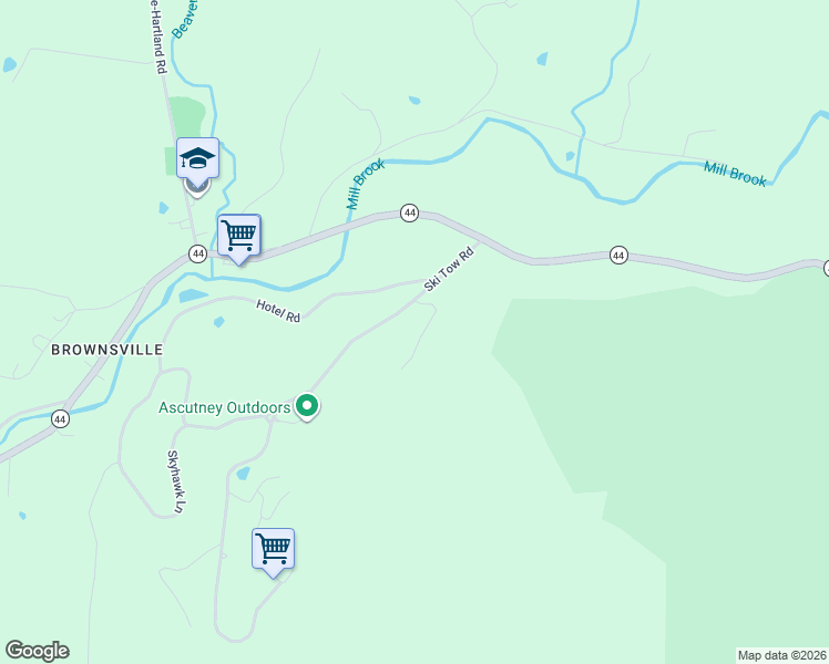 map of restaurants, bars, coffee shops, grocery stores, and more near Deer Run Road in West Windsor