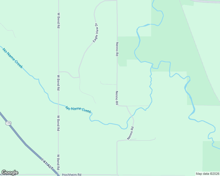 map of restaurants, bars, coffee shops, grocery stores, and more near 7525 Nenno Road in Allenton