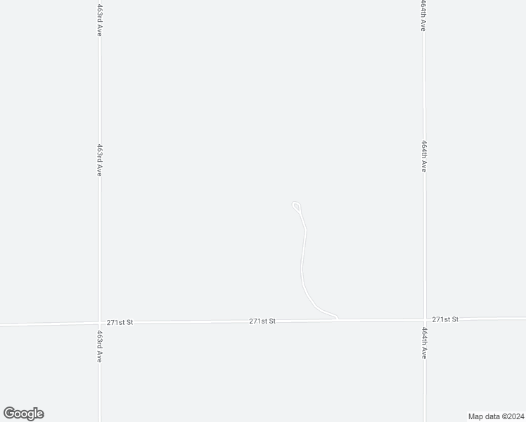 map of restaurants, bars, coffee shops, grocery stores, and more near 46340 271st Street in Chancellor