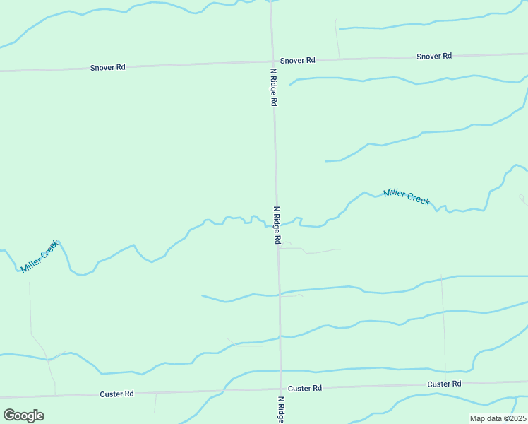 map of restaurants, bars, coffee shops, grocery stores, and more near 1261 North Ridge Road in Carsonville