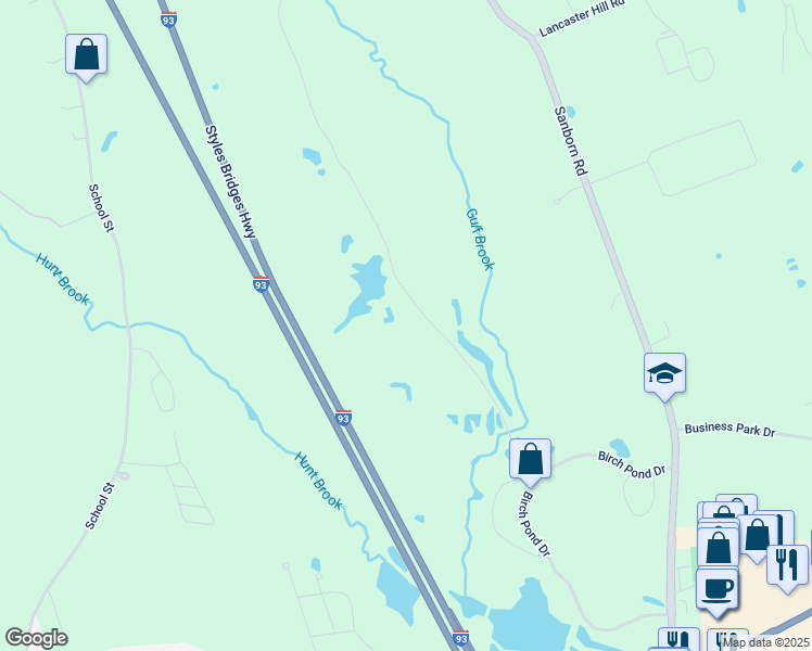 map of restaurants, bars, coffee shops, grocery stores, and more near 22 Contigiani Drive in Tilton