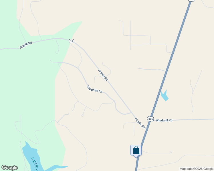 map of restaurants, bars, coffee shops, grocery stores, and more near 12911 Argyle Road in Hot Springs