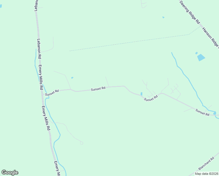 map of restaurants, bars, coffee shops, grocery stores, and more near 257 Sunset Road in Sanford