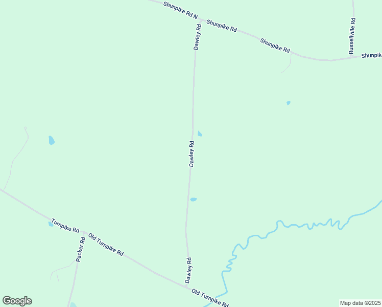 map of restaurants, bars, coffee shops, grocery stores, and more near Dawley Road in Mount Holly