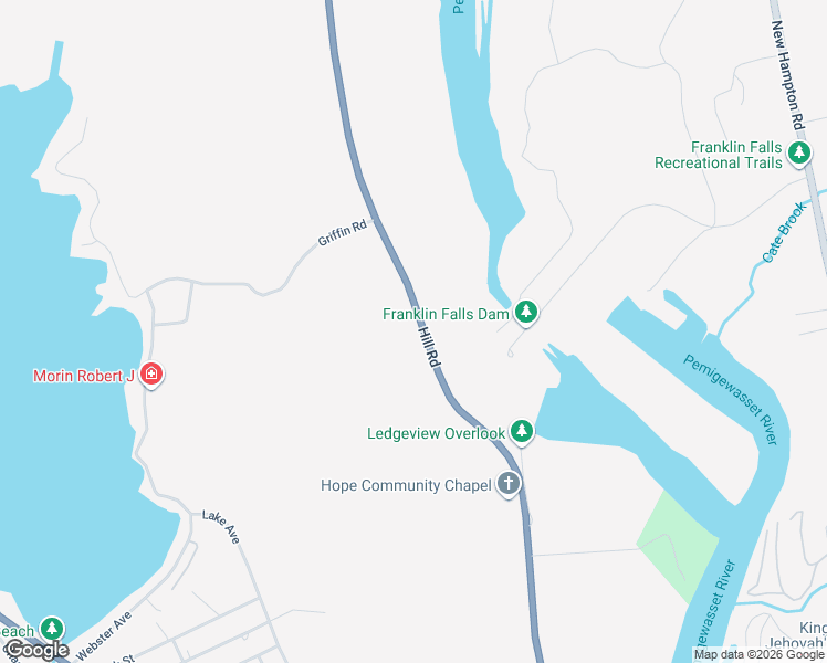 map of restaurants, bars, coffee shops, grocery stores, and more near 174 Hill Road in Franklin