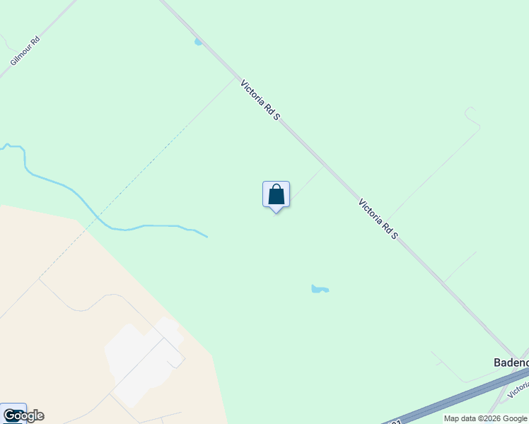 map of restaurants, bars, coffee shops, grocery stores, and more near 4314 Victoria Road South in Puslinch