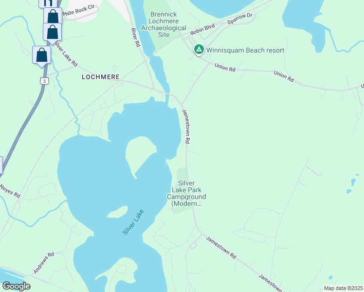 map of restaurants, bars, coffee shops, grocery stores, and more near 421 Jamestown Road in Belmont