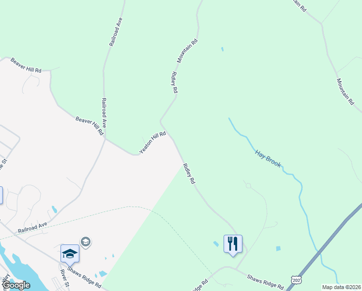 map of restaurants, bars, coffee shops, grocery stores, and more near 131 Ridley Road in Sanford