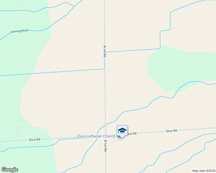 map of restaurants, bars, coffee shops, grocery stores, and more near 4285 North Iva Road in Hemlock