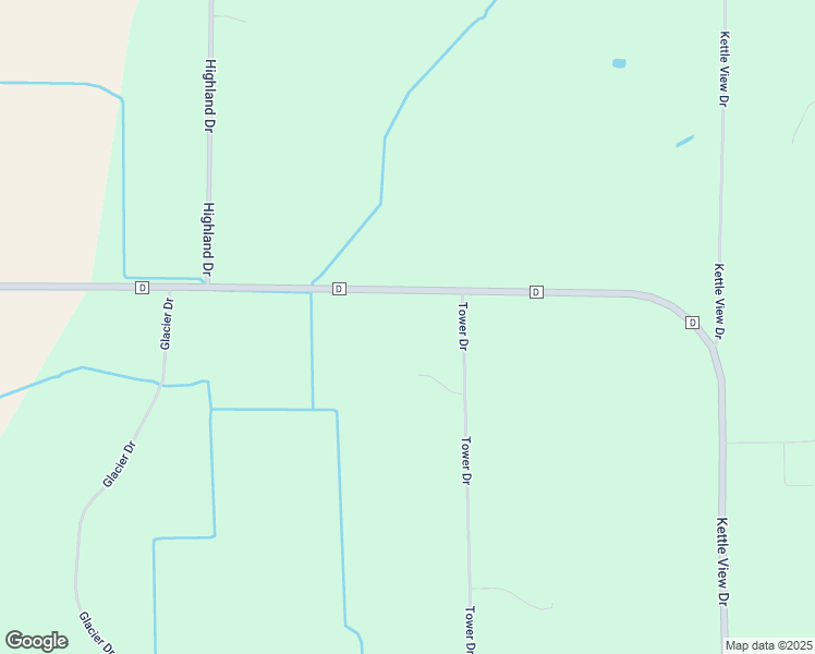 map of restaurants, bars, coffee shops, grocery stores, and more near 7675 Tower Drive in West Bend