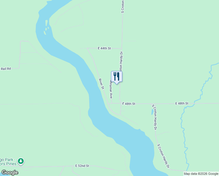 map of restaurants, bars, coffee shops, grocery stores, and more near 4711 Miramar Avenue in Newaygo