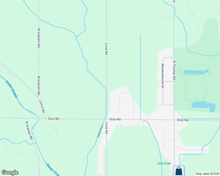map of restaurants, bars, coffee shops, grocery stores, and more near 4206 Lone Road in Freeland