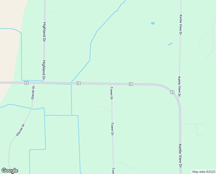 map of restaurants, bars, coffee shops, grocery stores, and more near 7675 Tower Drive in West Bend