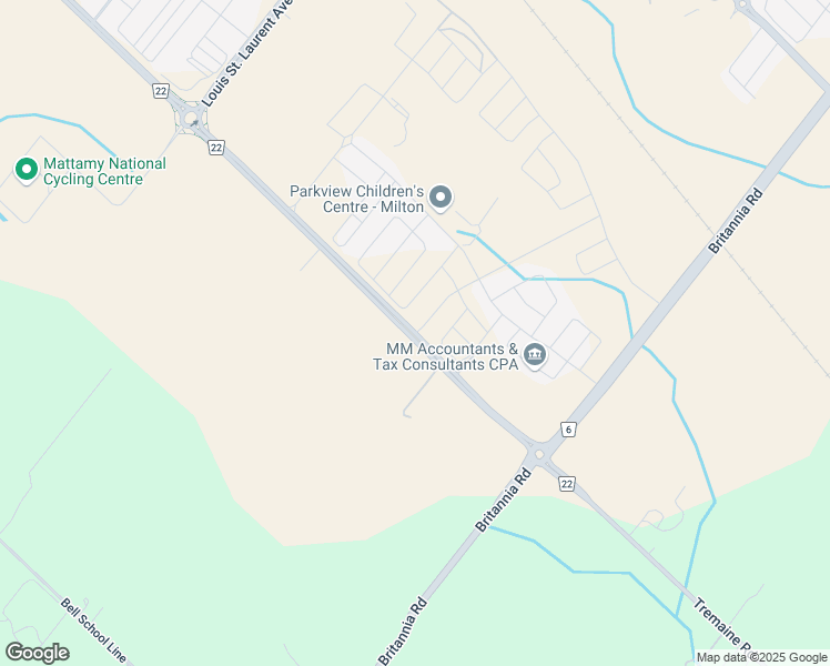 map of restaurants, bars, coffee shops, grocery stores, and more near in Milton