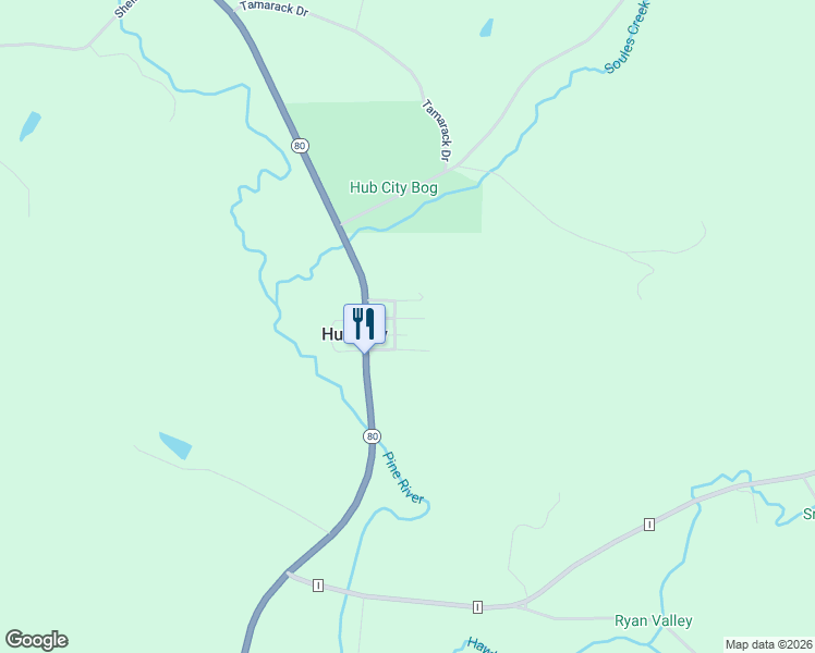 map of restaurants, bars, coffee shops, grocery stores, and more near 15709 Johnson Street in Richland Center