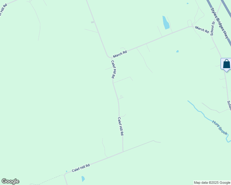 map of restaurants, bars, coffee shops, grocery stores, and more near 370 Calef Hill Road in Tilton