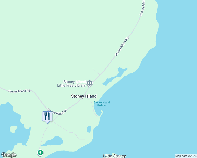 map of restaurants, bars, coffee shops, grocery stores, and more near 1359 Stoney Island Road in Barrington