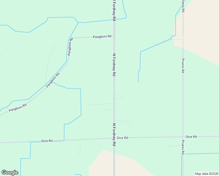map of restaurants, bars, coffee shops, grocery stores, and more near 4339 North Fordney Road in Hemlock