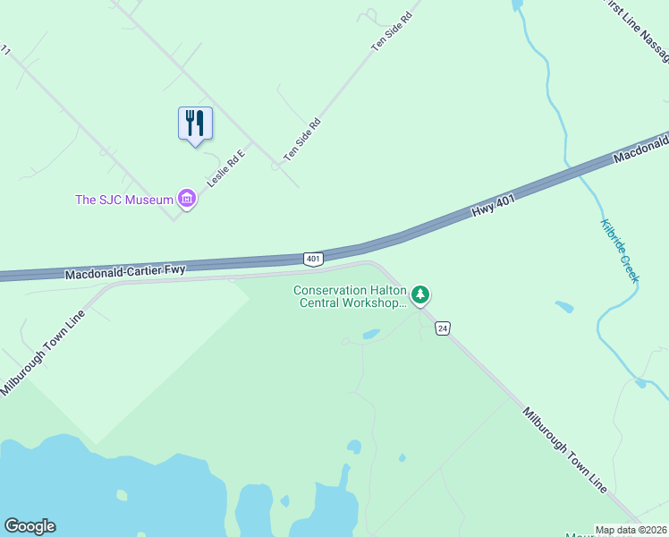 map of restaurants, bars, coffee shops, grocery stores, and more near 16731 Leslie Hill Road in Terra Cotta