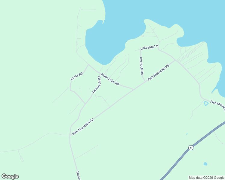 map of restaurants, bars, coffee shops, grocery stores, and more near 208 Fish Mountain Road in Lake Pleasant