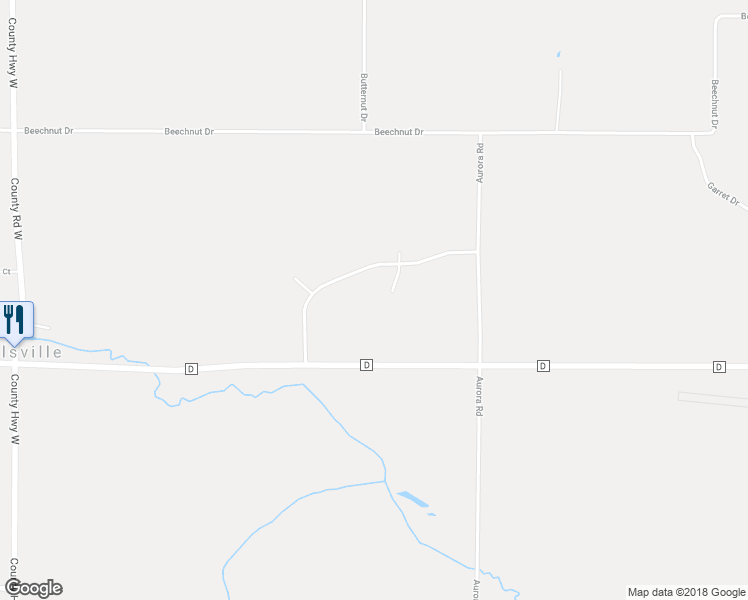 map of restaurants, bars, coffee shops, grocery stores, and more near 7757 High Point Circle in West Bend