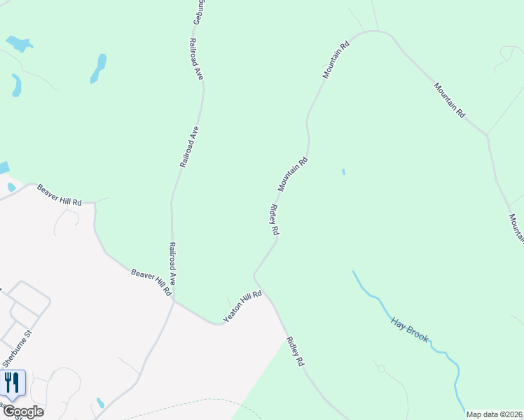 map of restaurants, bars, coffee shops, grocery stores, and more near 204 Ridley Road in Sanford