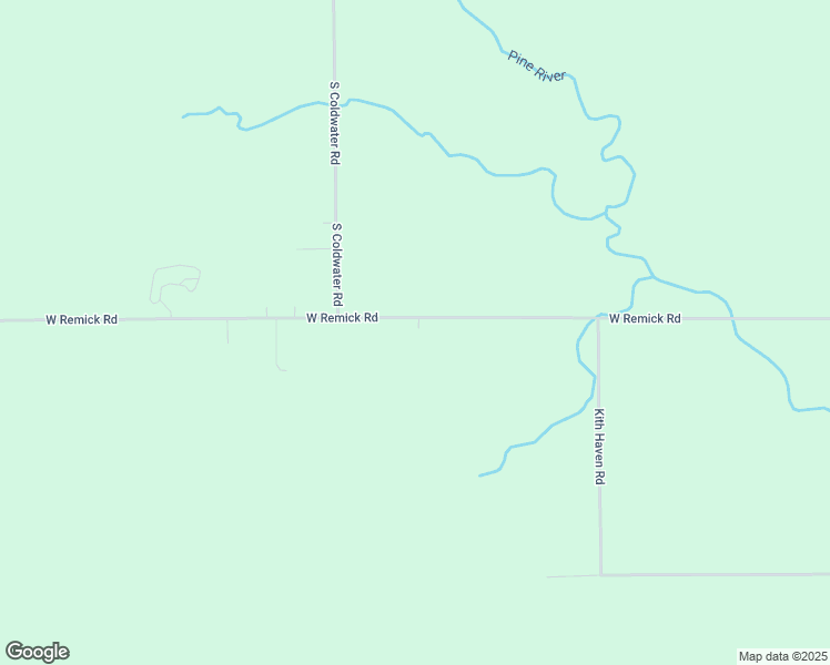 map of restaurants, bars, coffee shops, grocery stores, and more near 6821 West Remick Road in Edmore