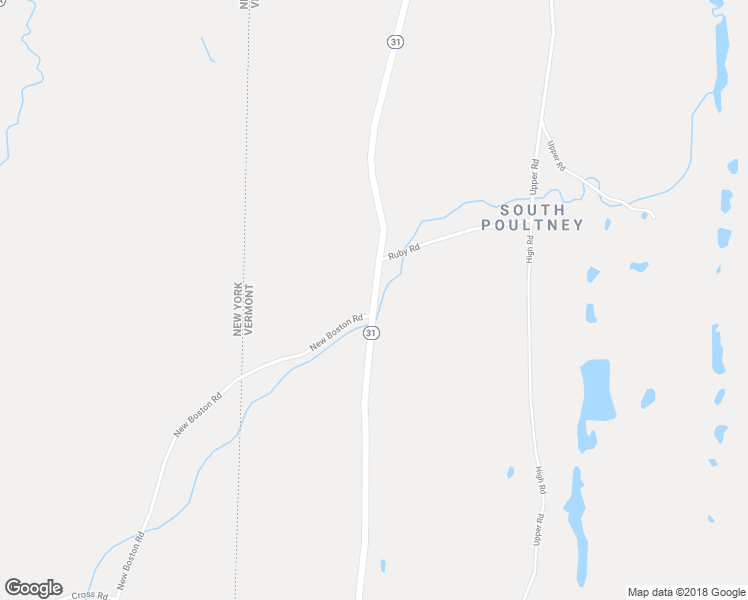 map of restaurants, bars, coffee shops, grocery stores, and more near Highway 31 in Poultney