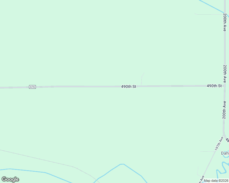 map of restaurants, bars, coffee shops, grocery stores, and more near 20261 490th Street in Lake Mills